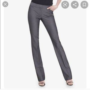 Express Charcoal Editor Barely Boot Dress Pants